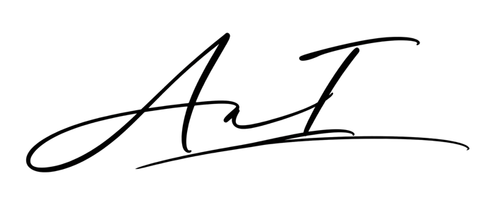 Signature with initials A I