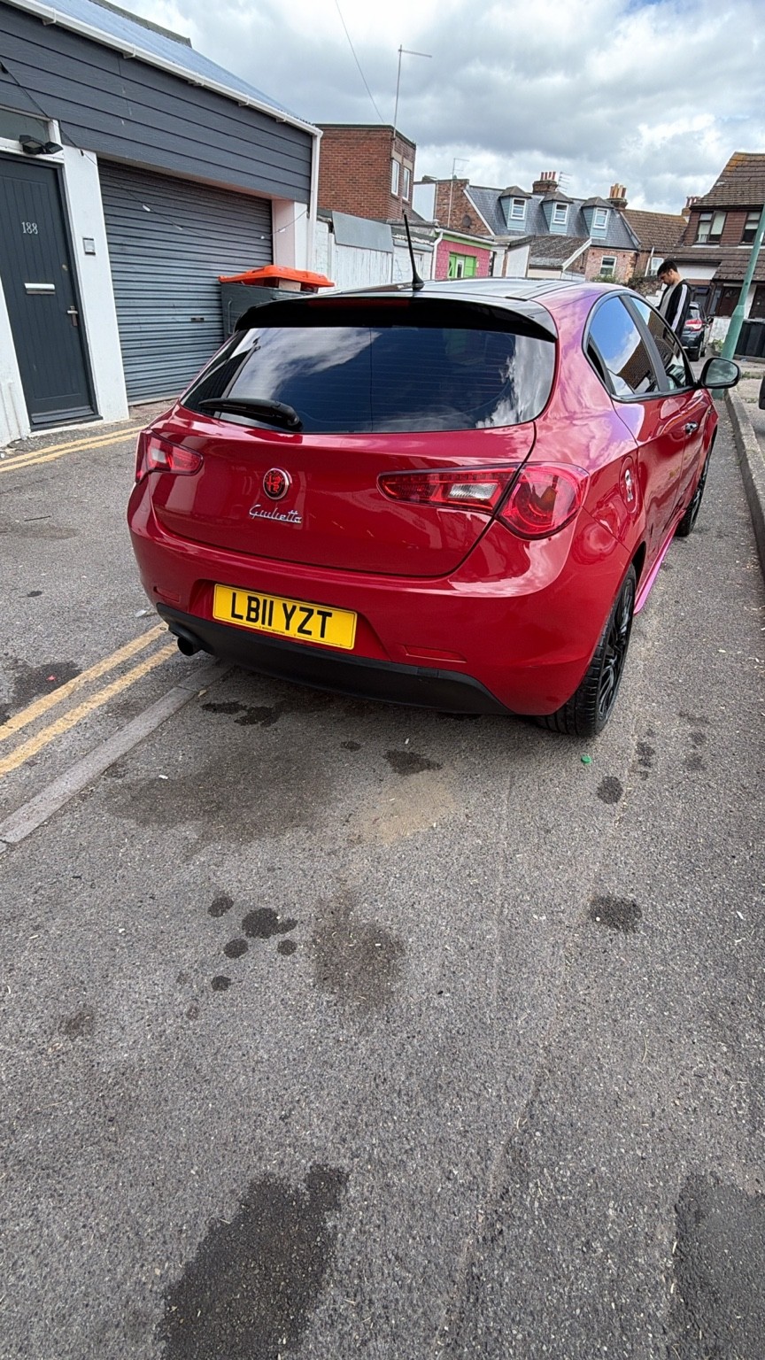 Rear three-quarter view