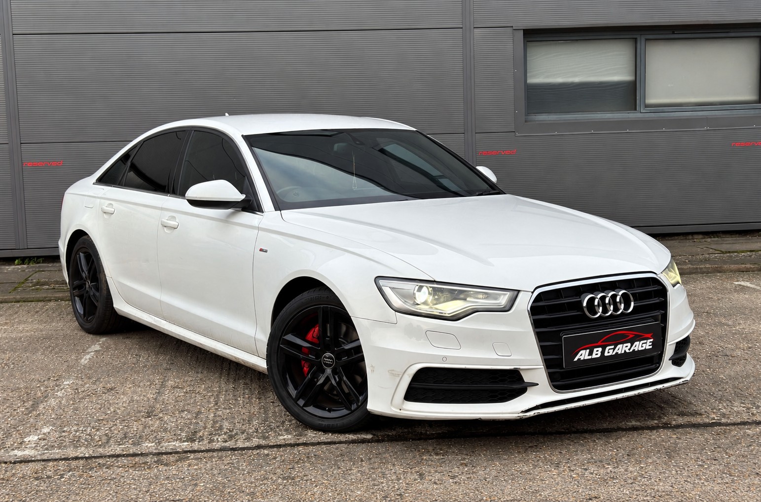 Audi A6 Saloon — front three-quarter view