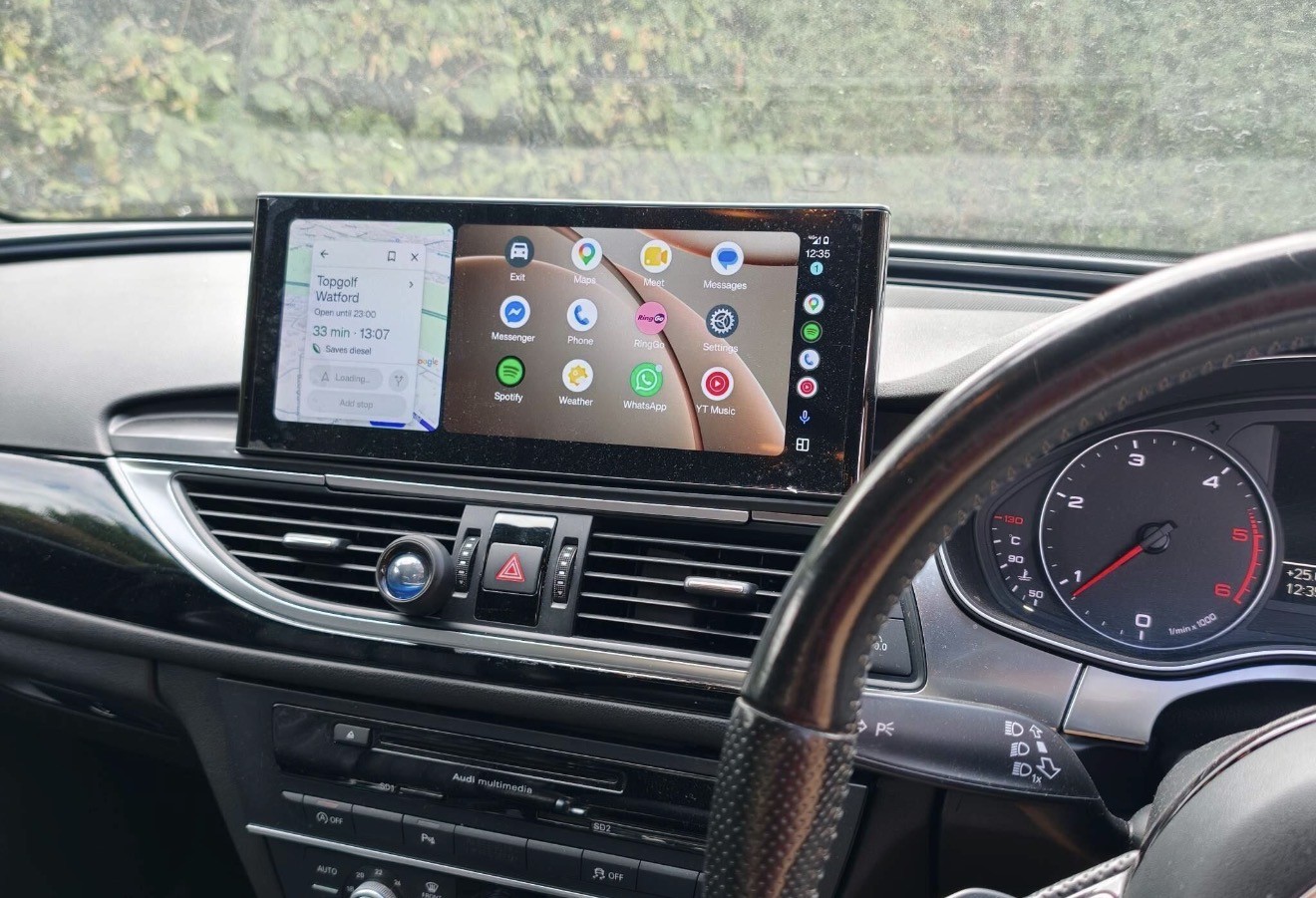 Infotainment display