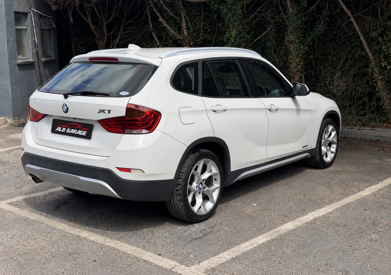 Rear three-quarter view