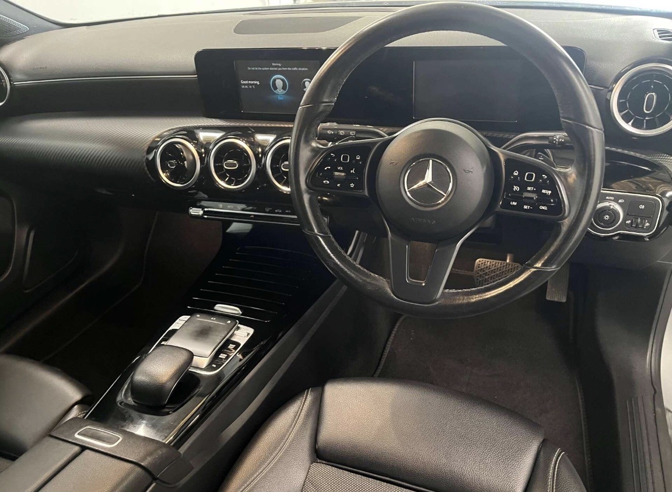 Dashboard and automatic transmission controls