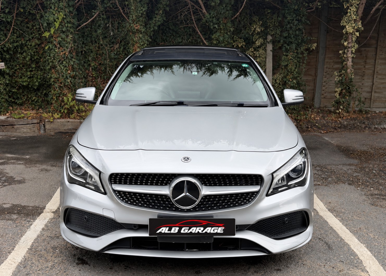 Mercedes-Benz CLA — front view