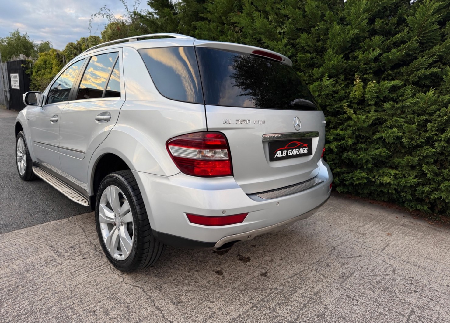 Rear three-quarter view
