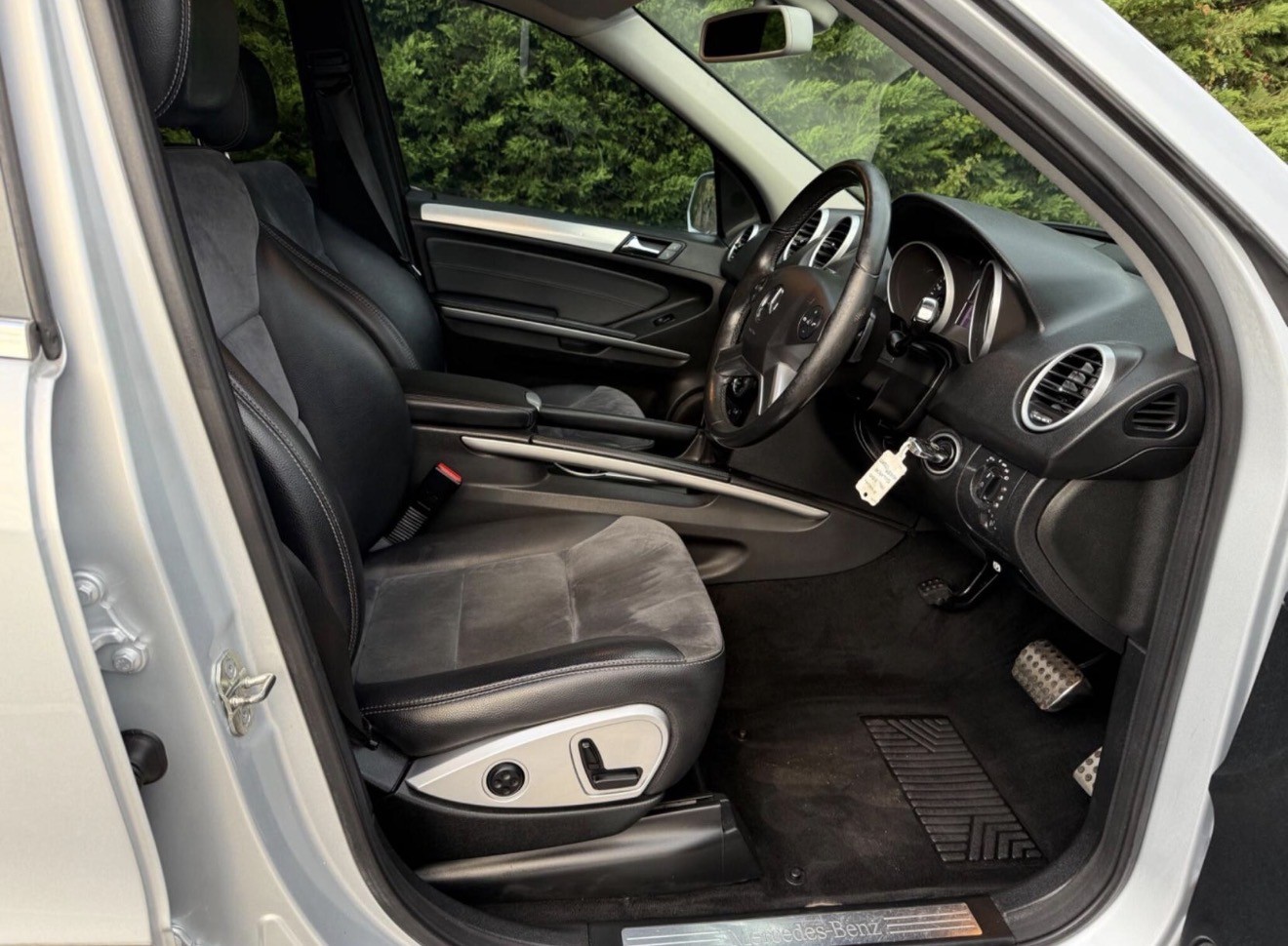 Driver seat and controls